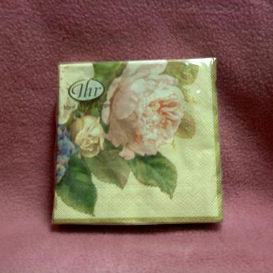 Fairy Rose Cocktail Napkin