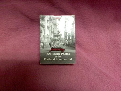Rose Festival Playing Cards