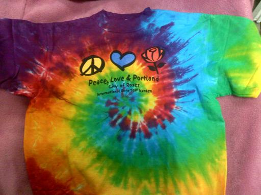 Adult Peace Love & Roses T-Shirt