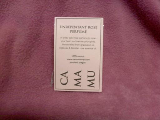 Unrepentant Rose Solid Perfume